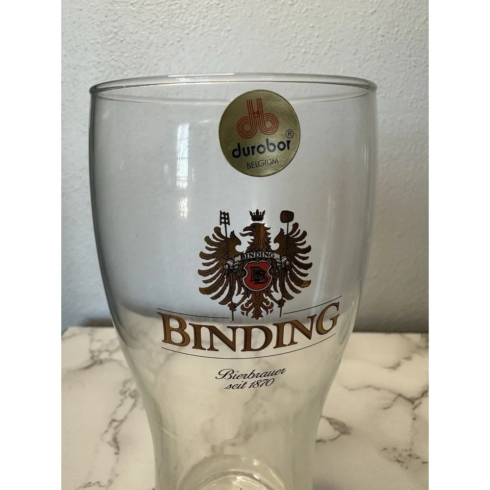 4 Vintage German Beer Pilsner Pint Glasses.‎ 8